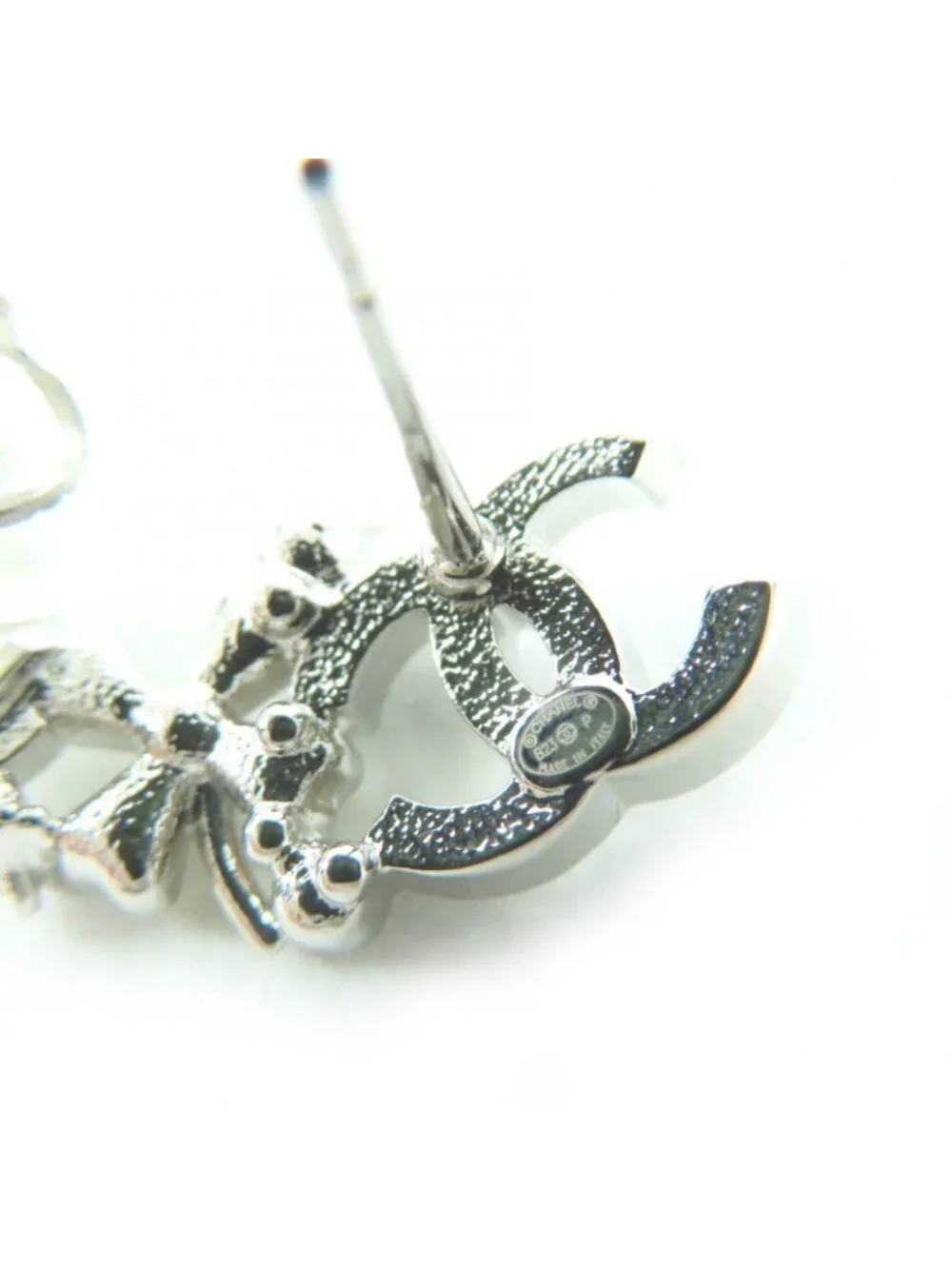 Chanel B23 P Coco Mark Clover No.5 Rhinestone - Picture 8 of 10